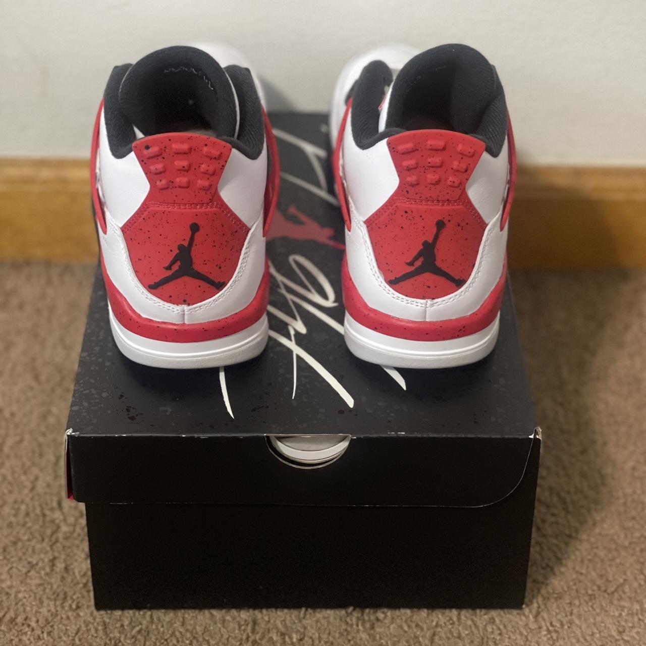 Jordan 4 GS Red Cement Ships same or next business... - Depop