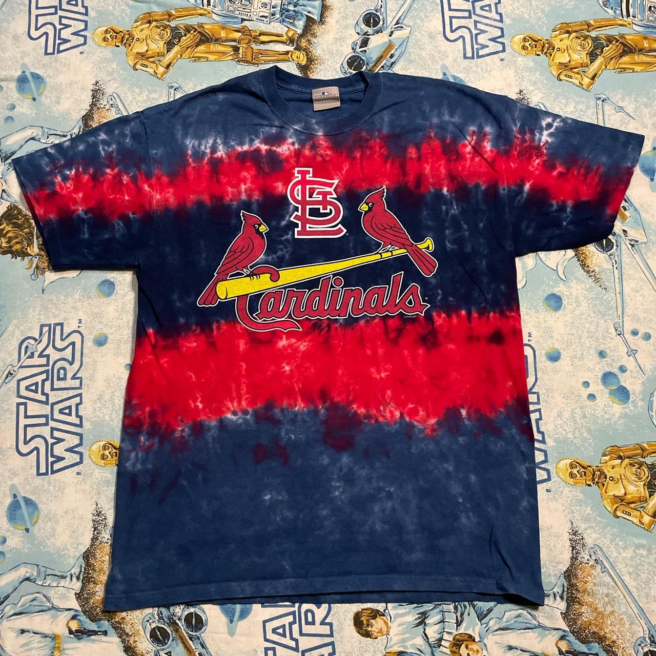 Vintage tie dye ST Louis cardinals - Depop