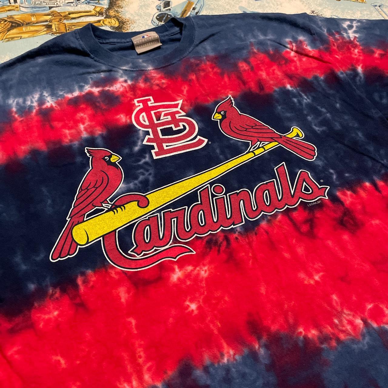 Vintage Y2K St. Louis Cardinals Tie Dye - Depop