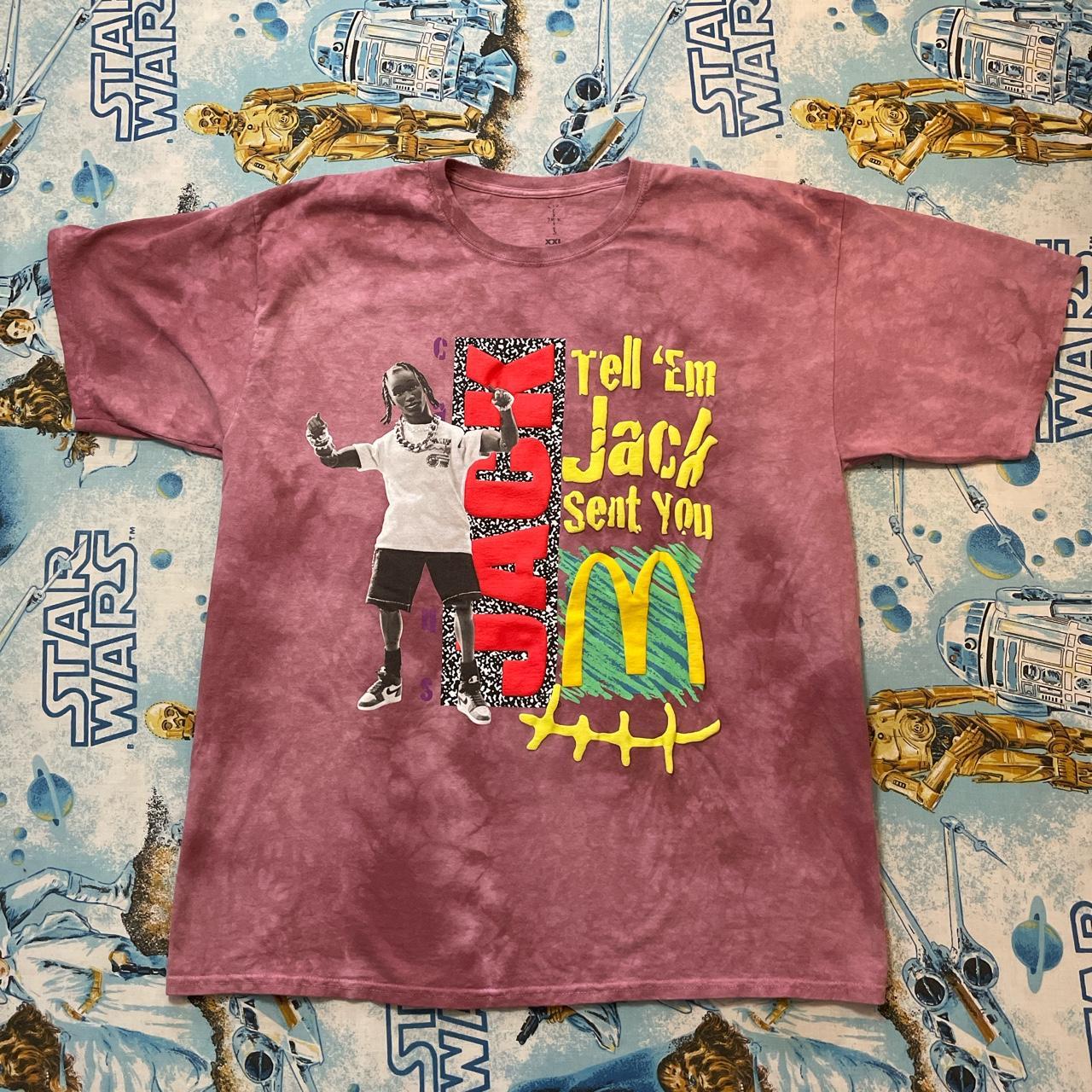 Travis Scott Cactus Jack 🌵 X Mcdonald’s “tell ‘em Depop