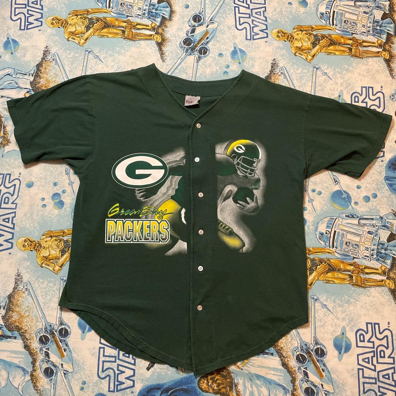 Levi's NFL Green Bay Packers Flannel Snap Button - Depop