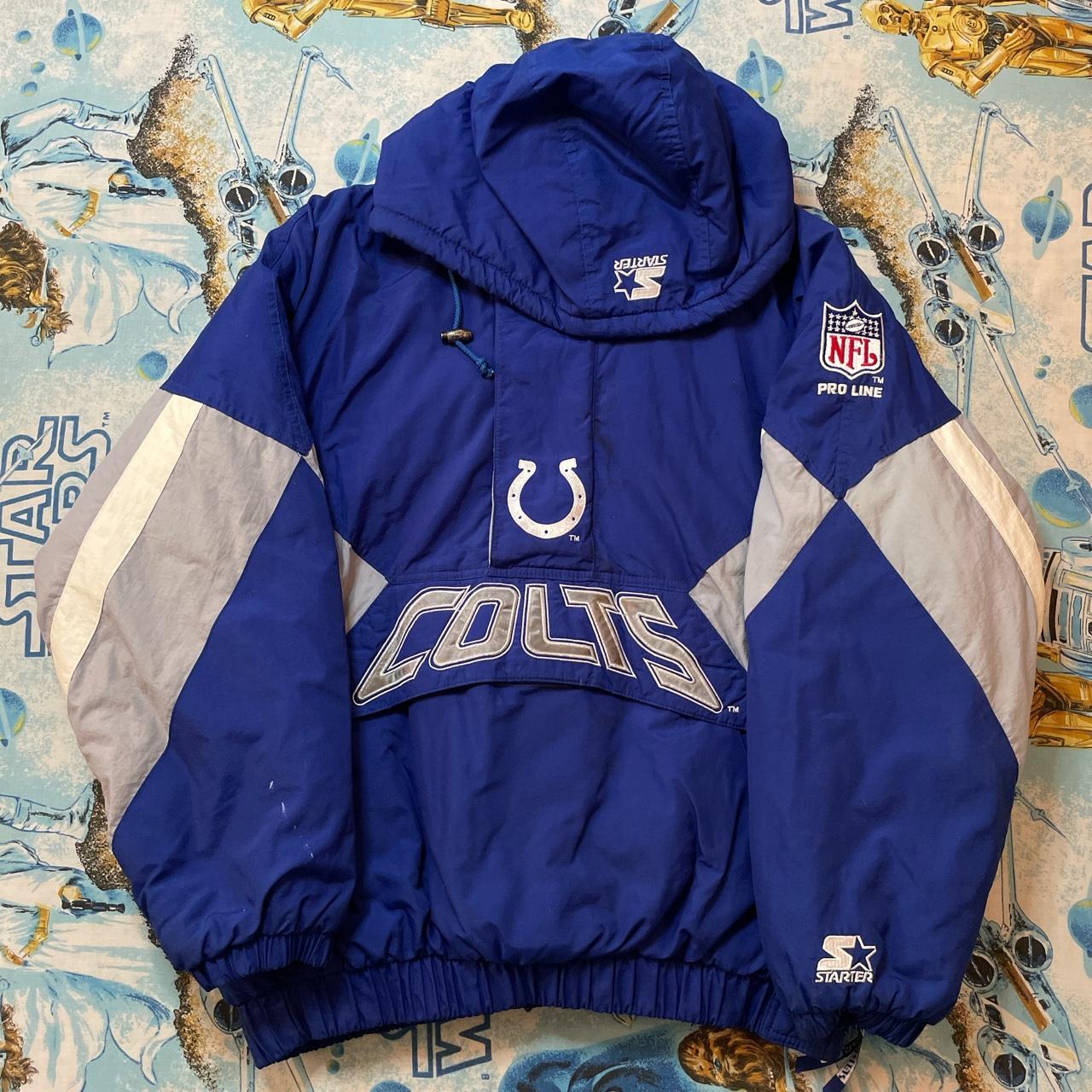 Vintage Starter New York Giants Puffer Jacket Great - Depop