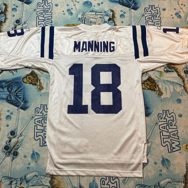 Vintage Reebok Peyton Manning NFL Indianapolis Colts - Depop