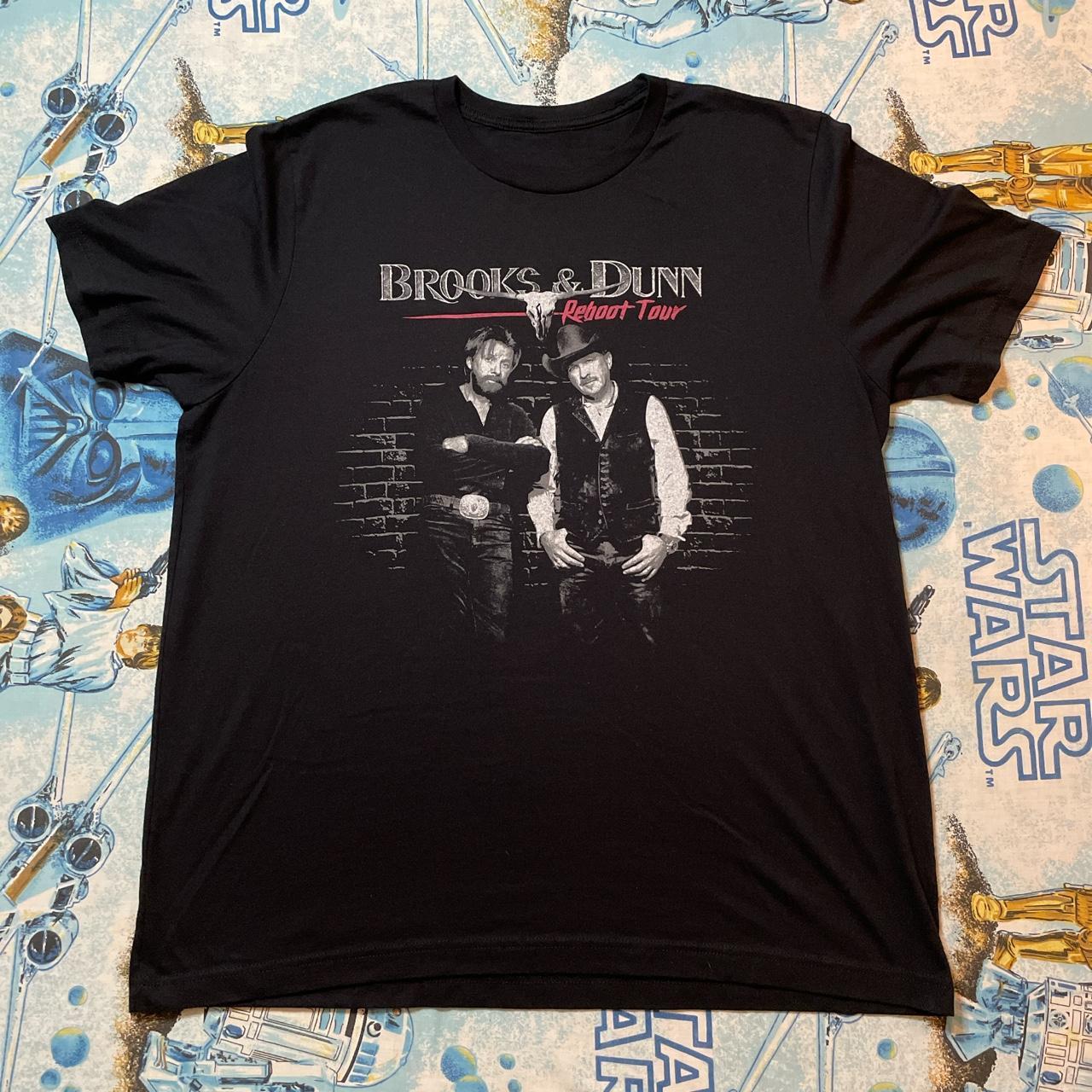 Brooks & Dunn Reboot Tour Band T-shirt! Size:No Tag... - Depop