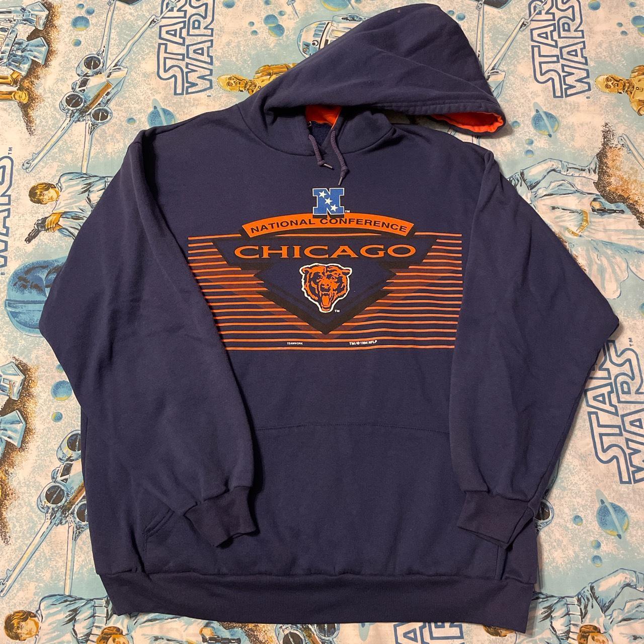 American Vintage Men's Hoodie - Navy - XXL