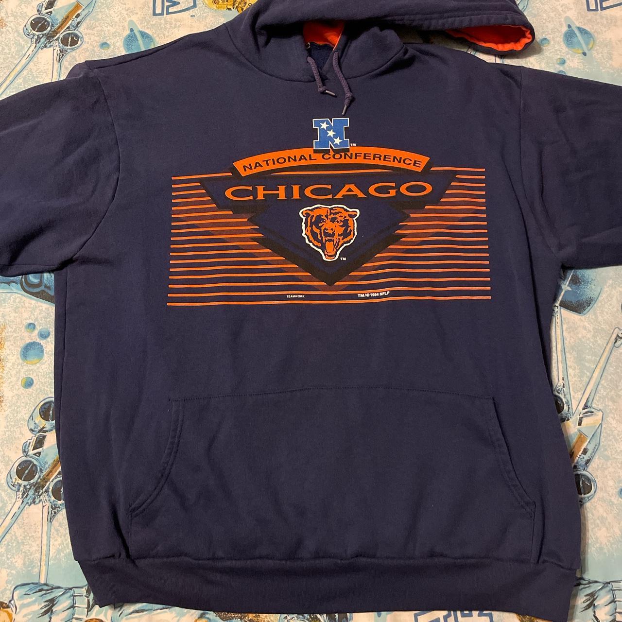 Chicago Bears Logo Hoodie! Condition: Refer to - Depop