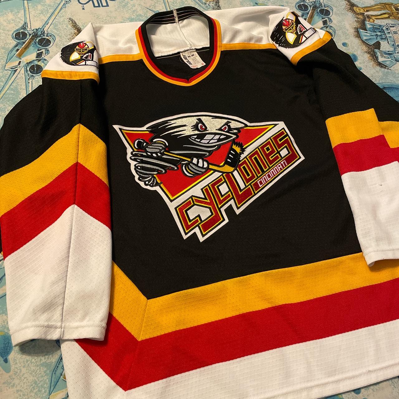 Vintage Bauer Cincinnati Cyclones Hockey Jersey