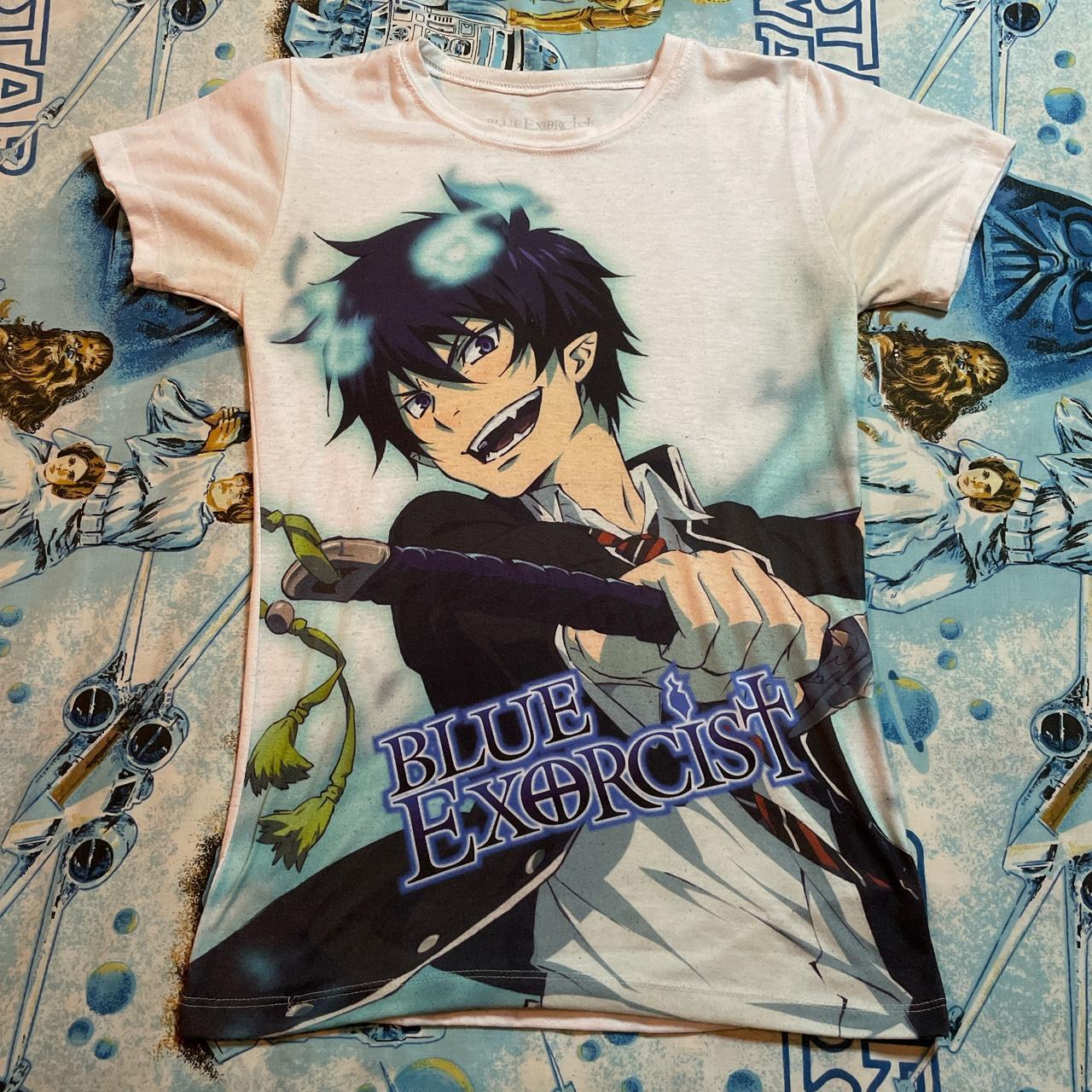 t shirt blue exorcist