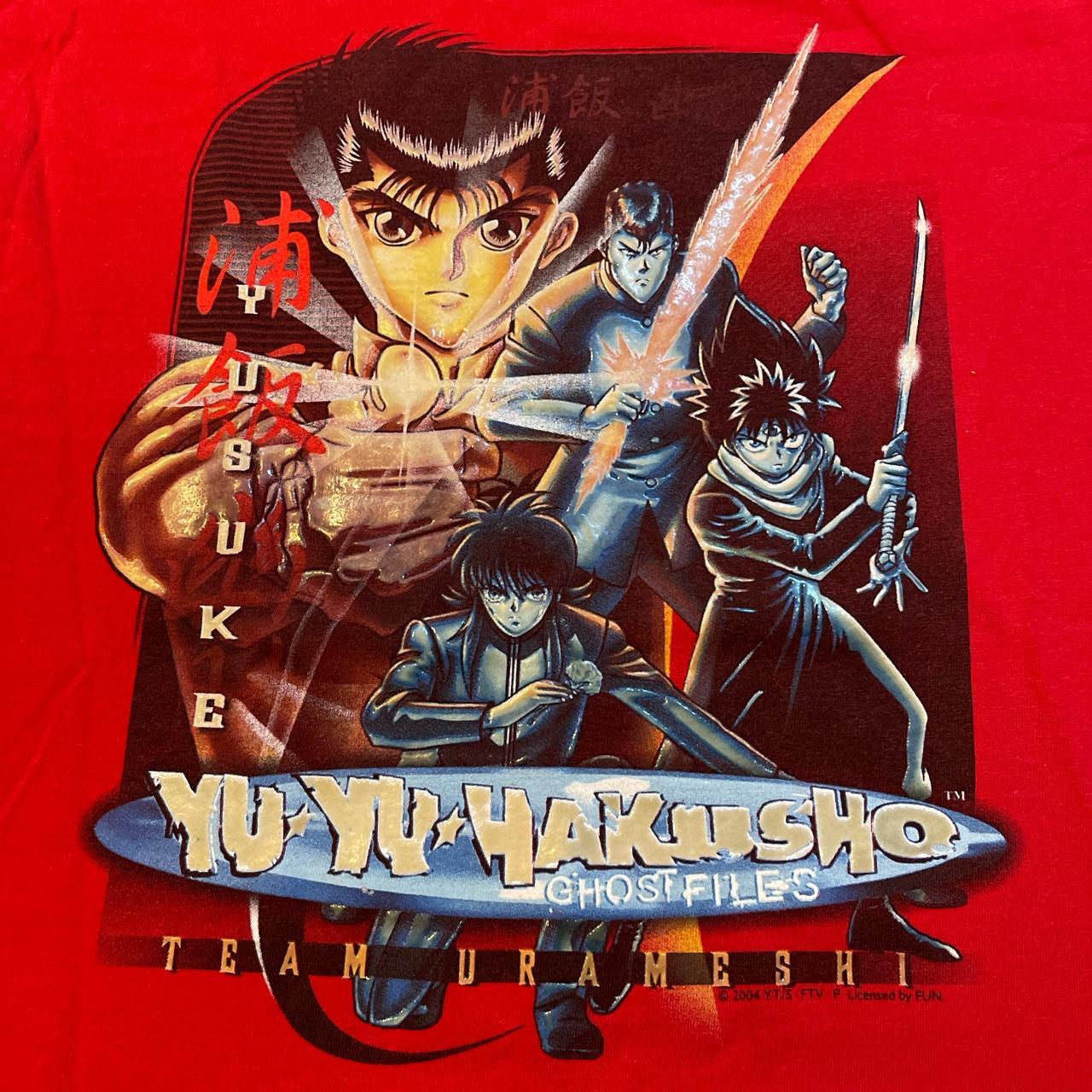 トップス 00s Yu Yu Hakusho vintage anime T-shirt Official Yu Yu Hakusho Vintage T-Shirt - Thefirsttees