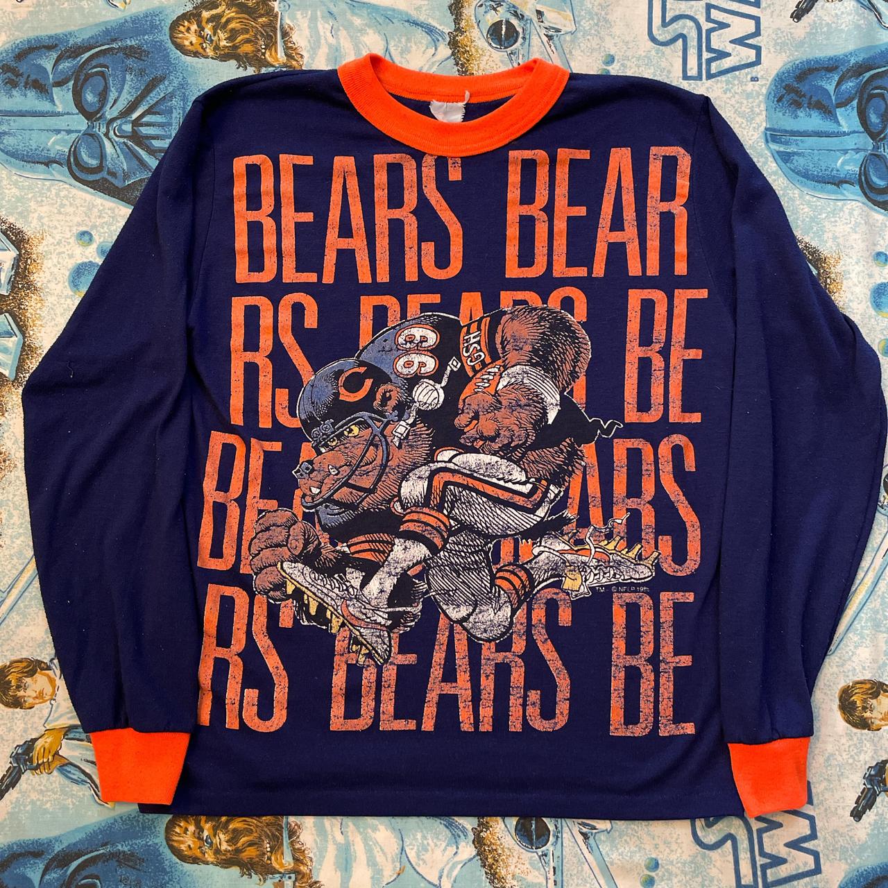 Vintage Chicago Bears popular Single Stiched T shirt