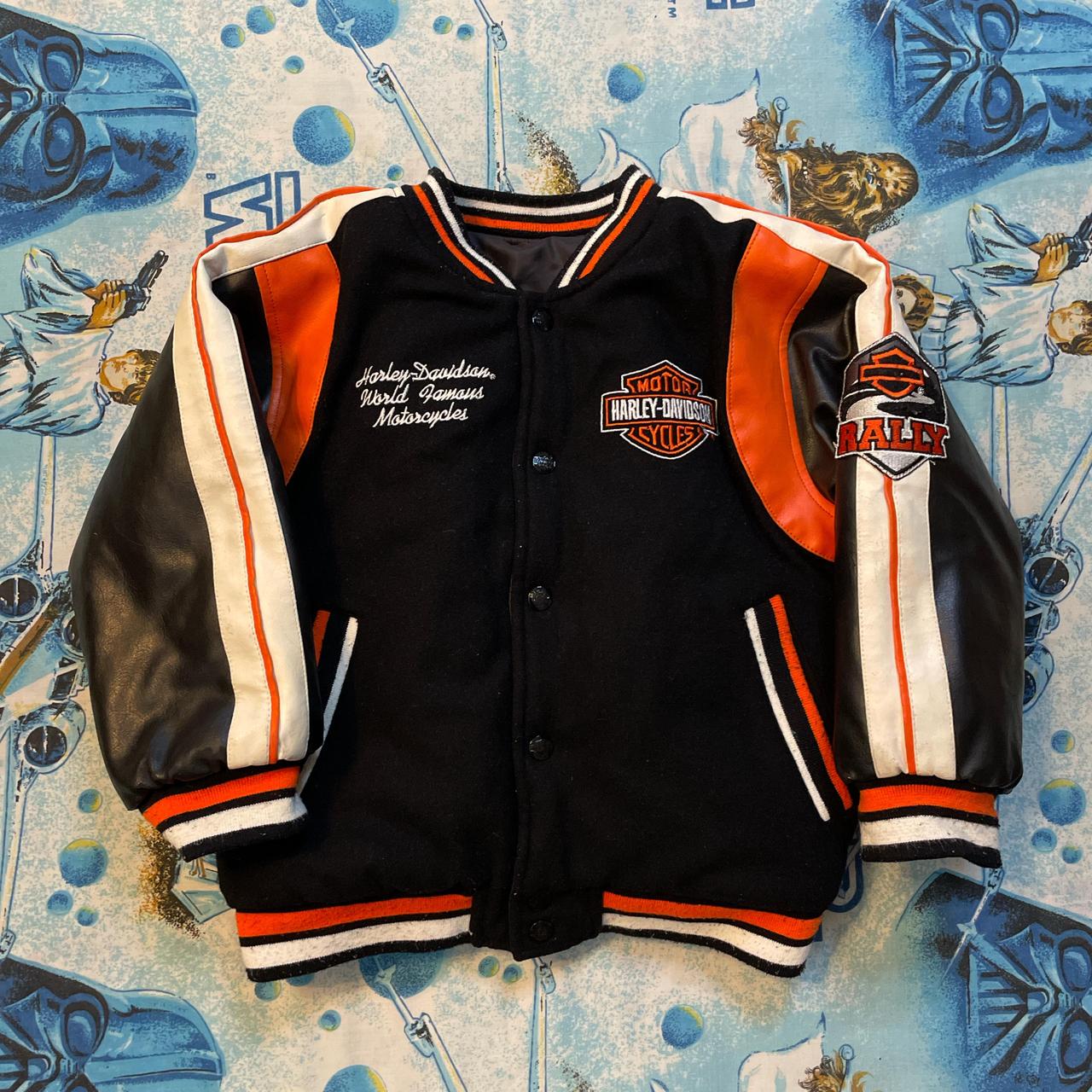 Harley davidson children's jacket best sale