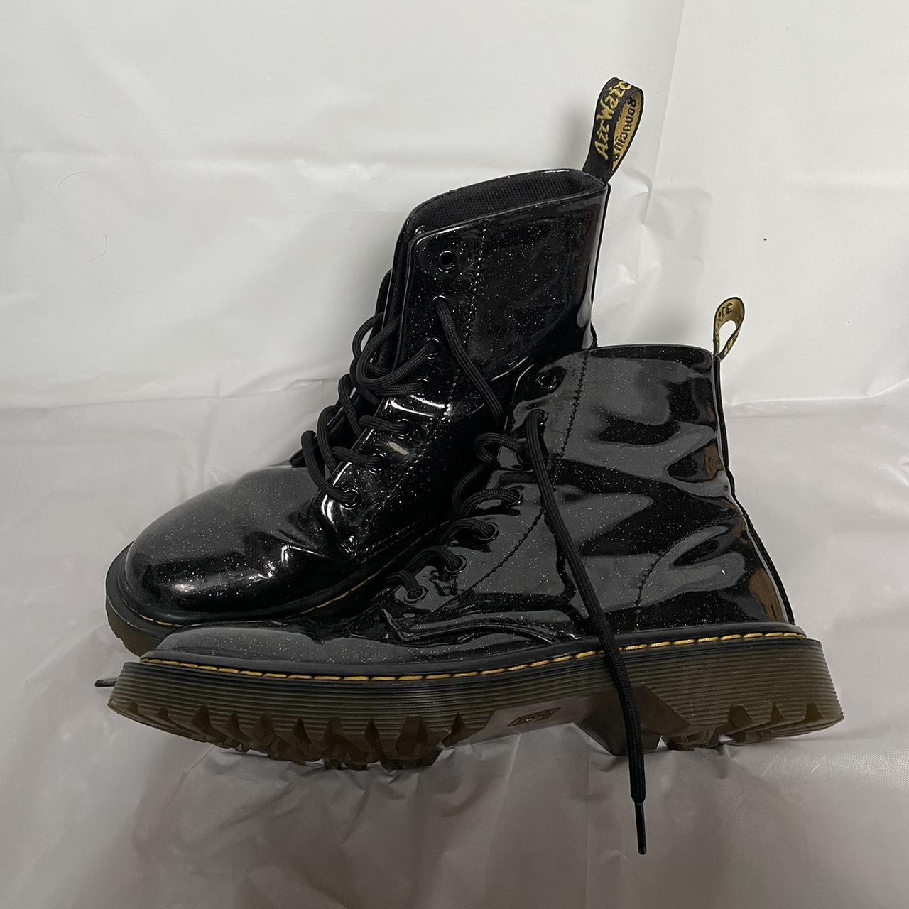 DM BEFORE PURCHASE size 9 DOC MARTEN sparkle black... Depop