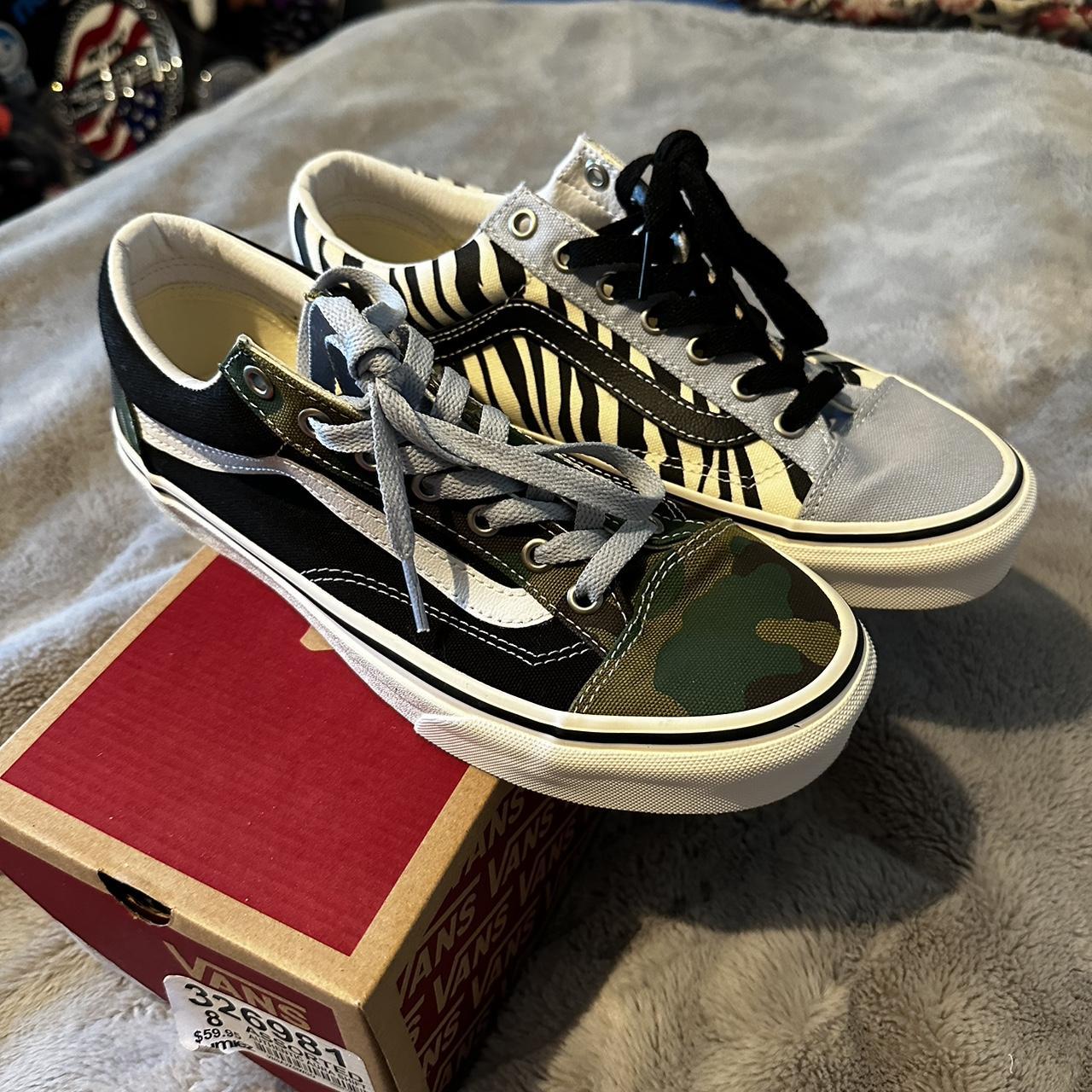 Size 8 vans old skool online