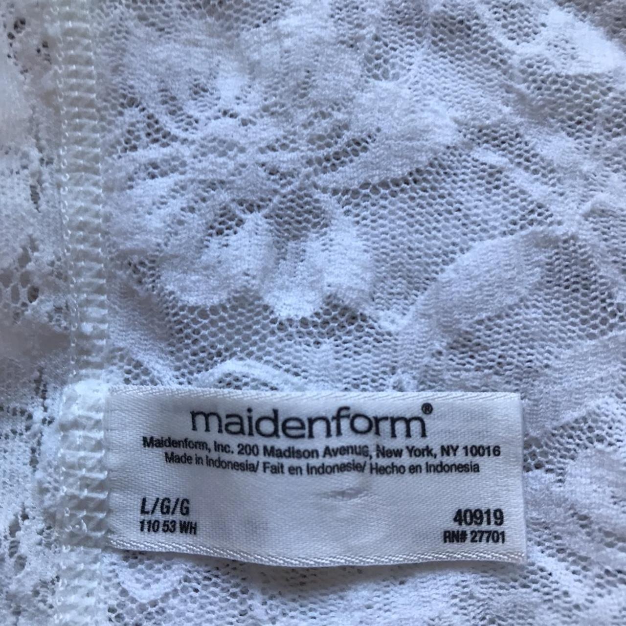 Maidenform Women's White Vest (2)