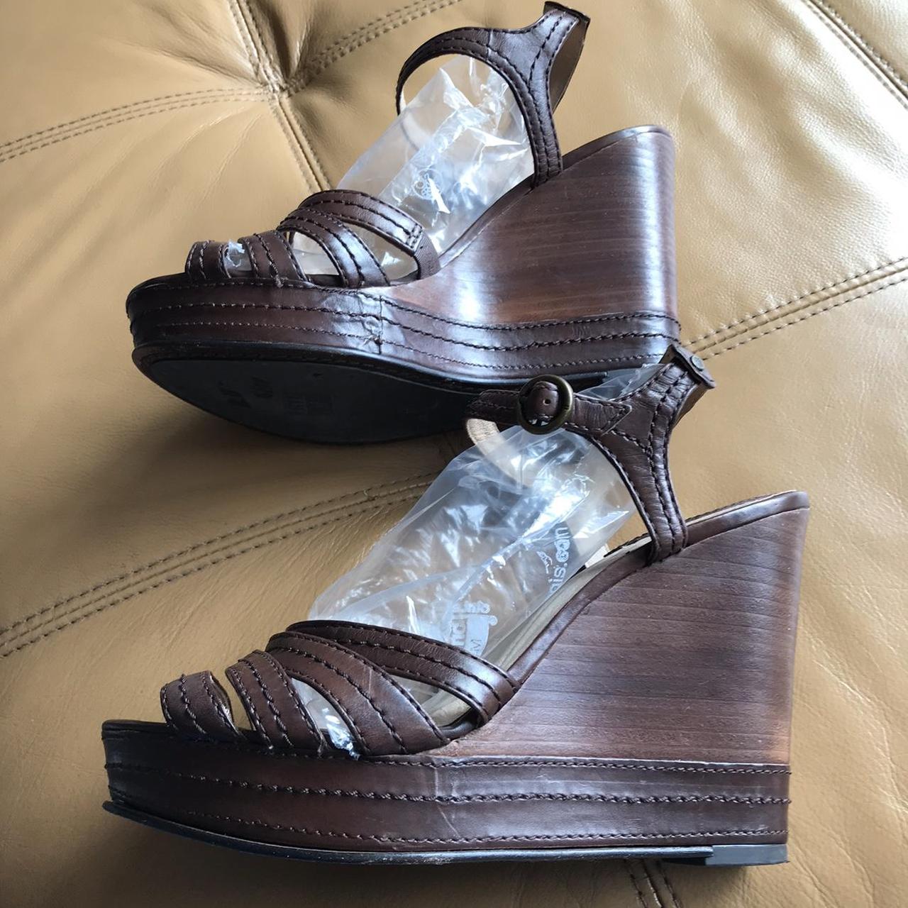 Frye on sale wedge sandals