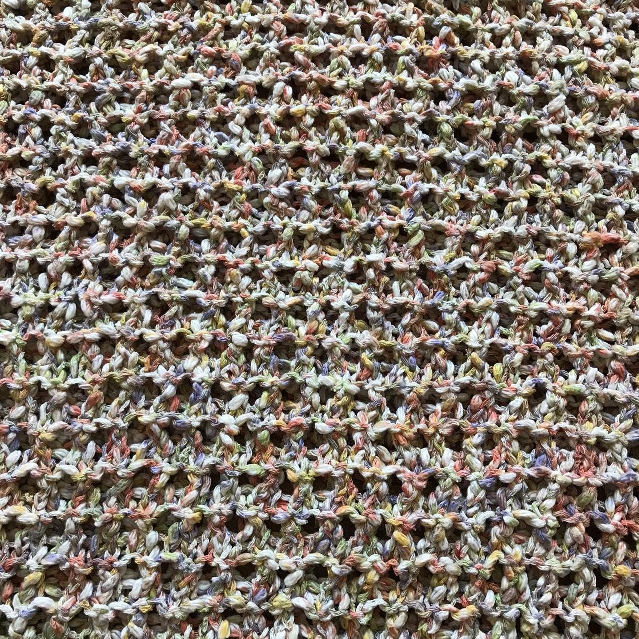 Cabi crochet, open knit, pullover, preppy, sweater... Depop