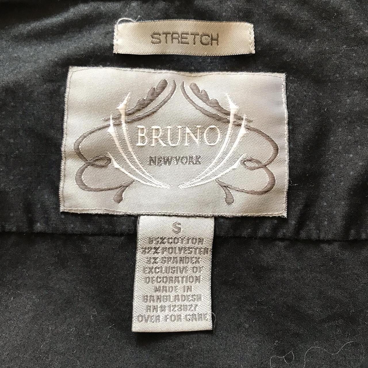 Bruno New York, black, long sleeve, collared, button... - Depop