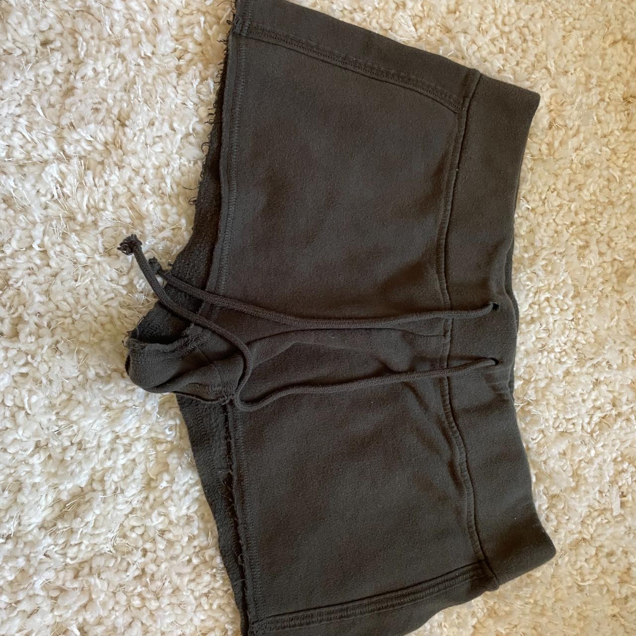 Pacsun Olive colored Shorts with draw string sooo... - Depop