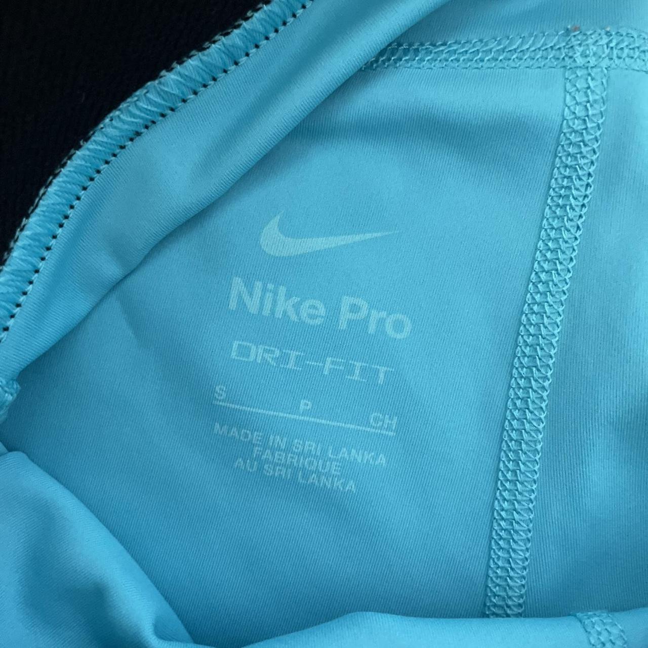 - Blue nike pros - only worn once as they are too... - Depop