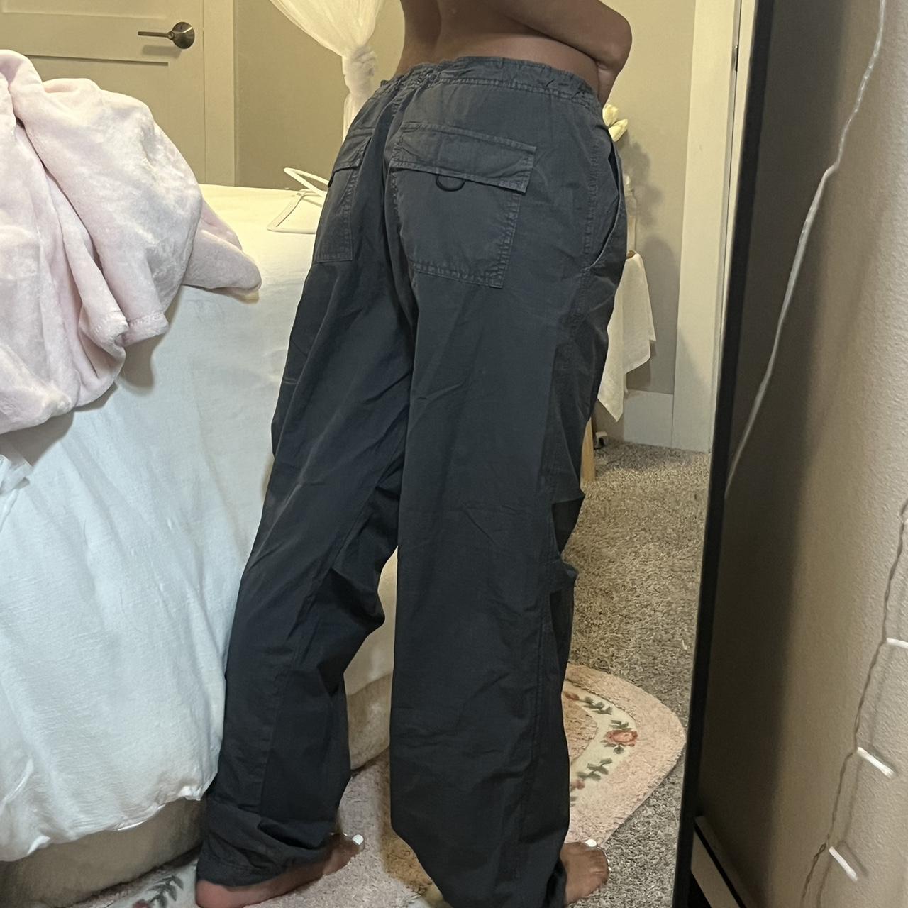 Garage Paxton Parachute Pants in Blackened... Depop