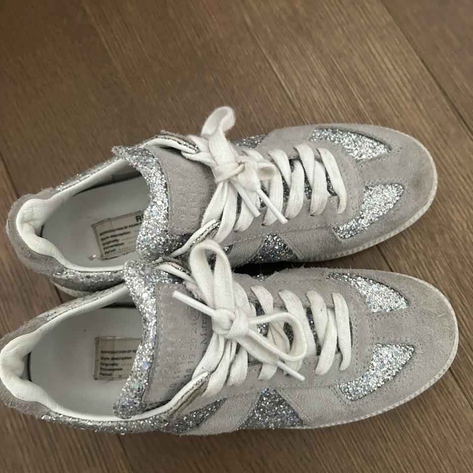 Maison margiela discount glitter sneakers womens