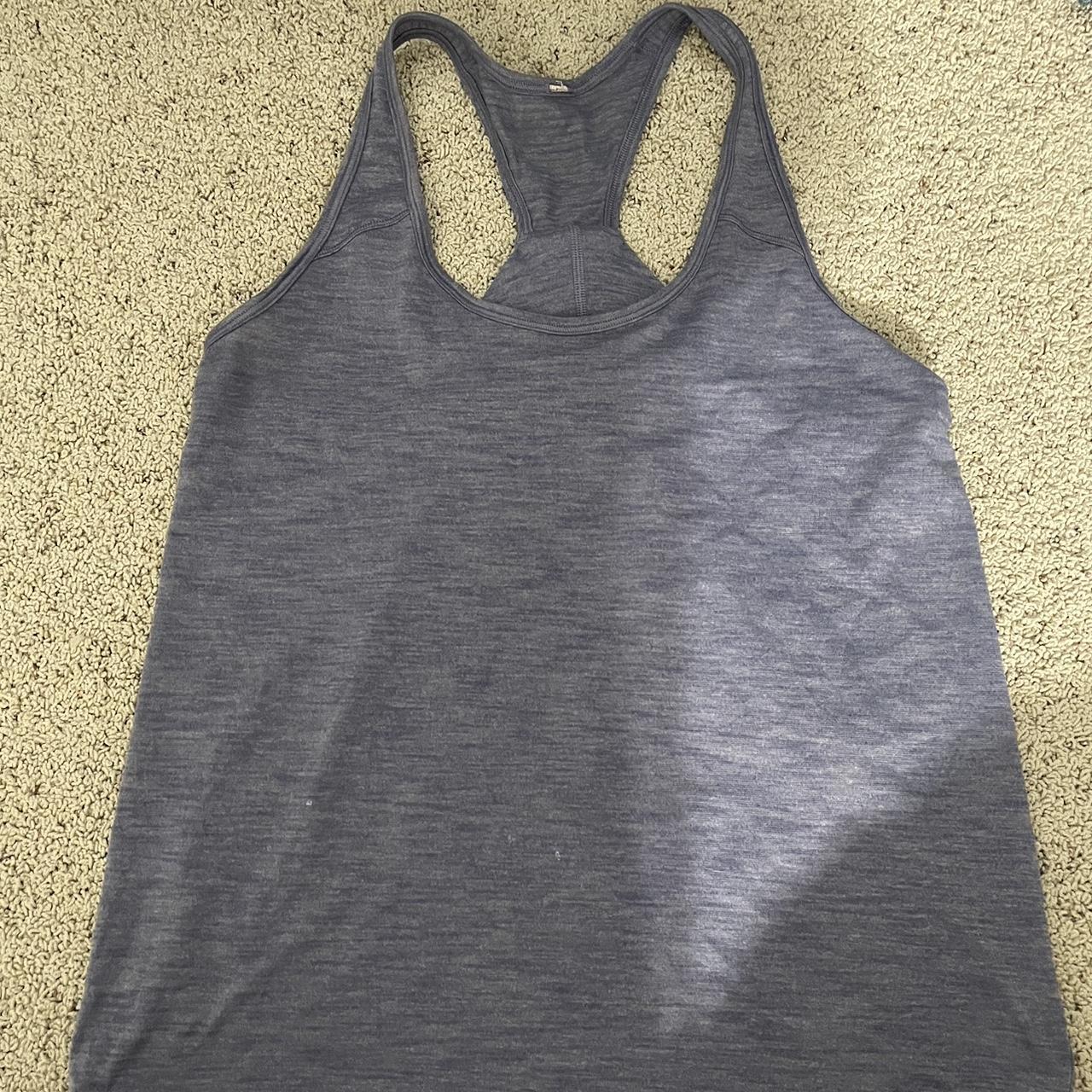 Light blue lululemon tank Size 4 or 6 - tag is... - Depop