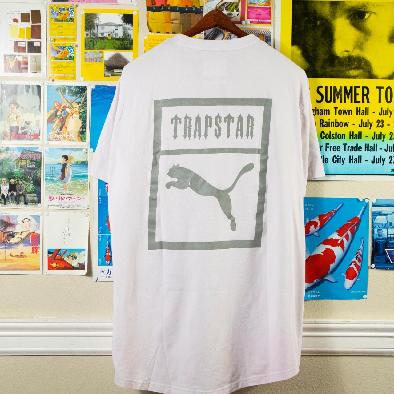 Trapstar Men's Pink Tshirt Depop