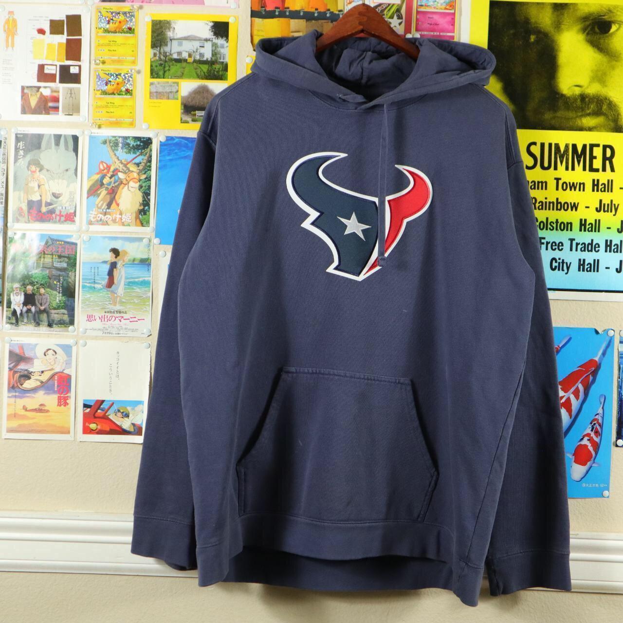 Vintage Houston Texans NFL Football Hoodie - Depop