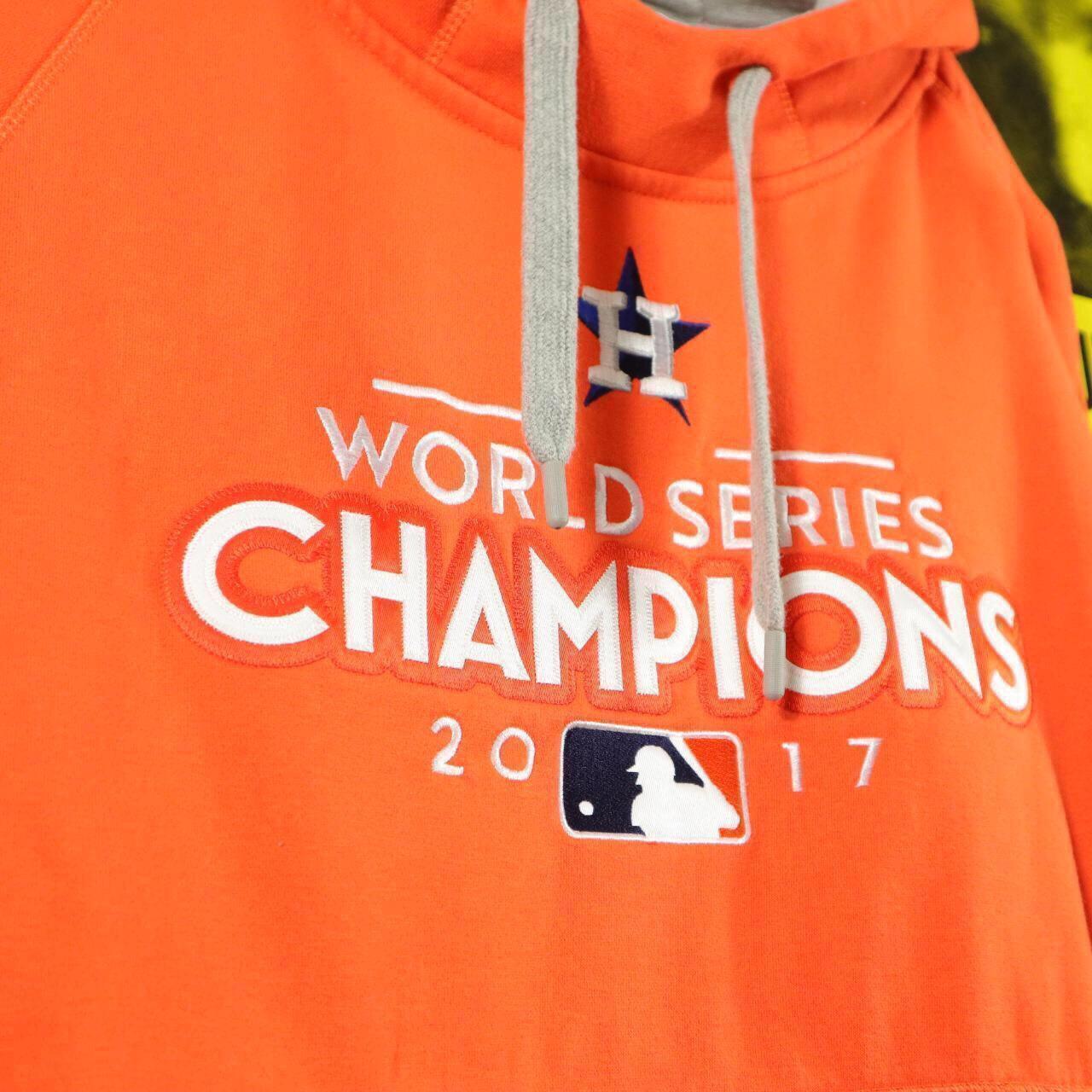 Houston Astros 2017 World Series Champions Orange - Depop