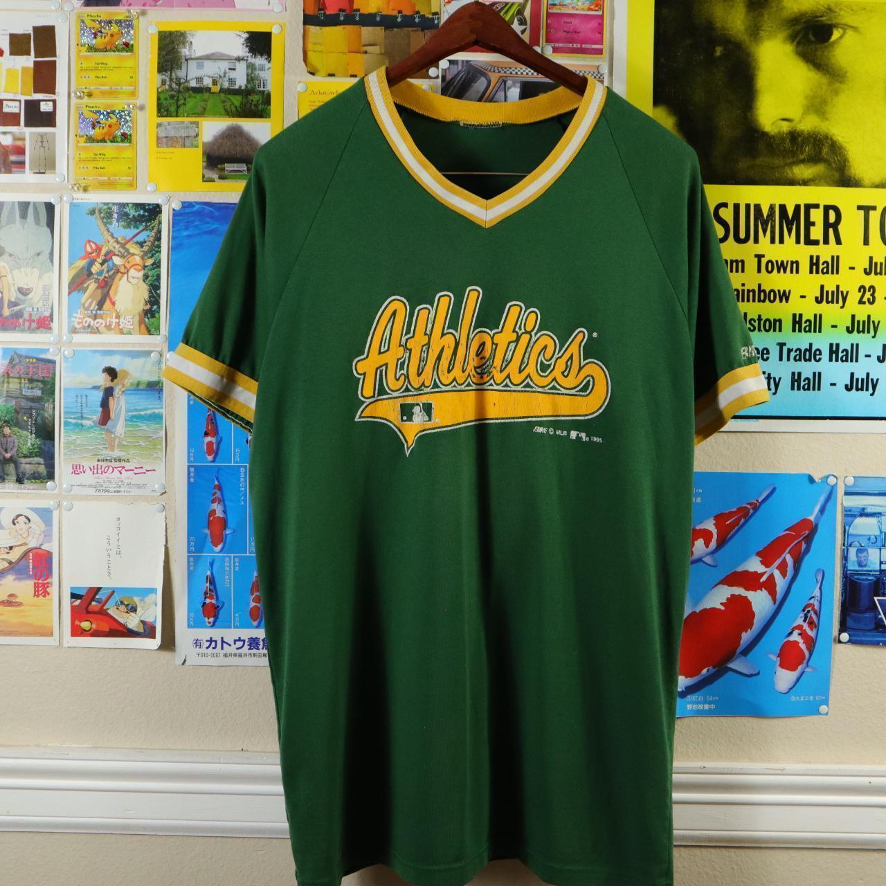 Oakland A's Jersey - size large - great condition - Depop