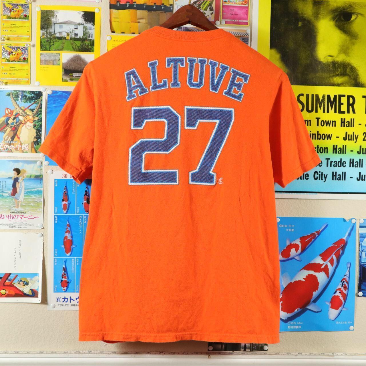 ASTROS Altuve orange baseball tee in sz XXL! - fits - Depop