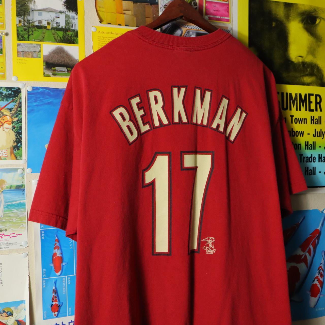 Vintage Essential Houston Astros Berkman T-shirt