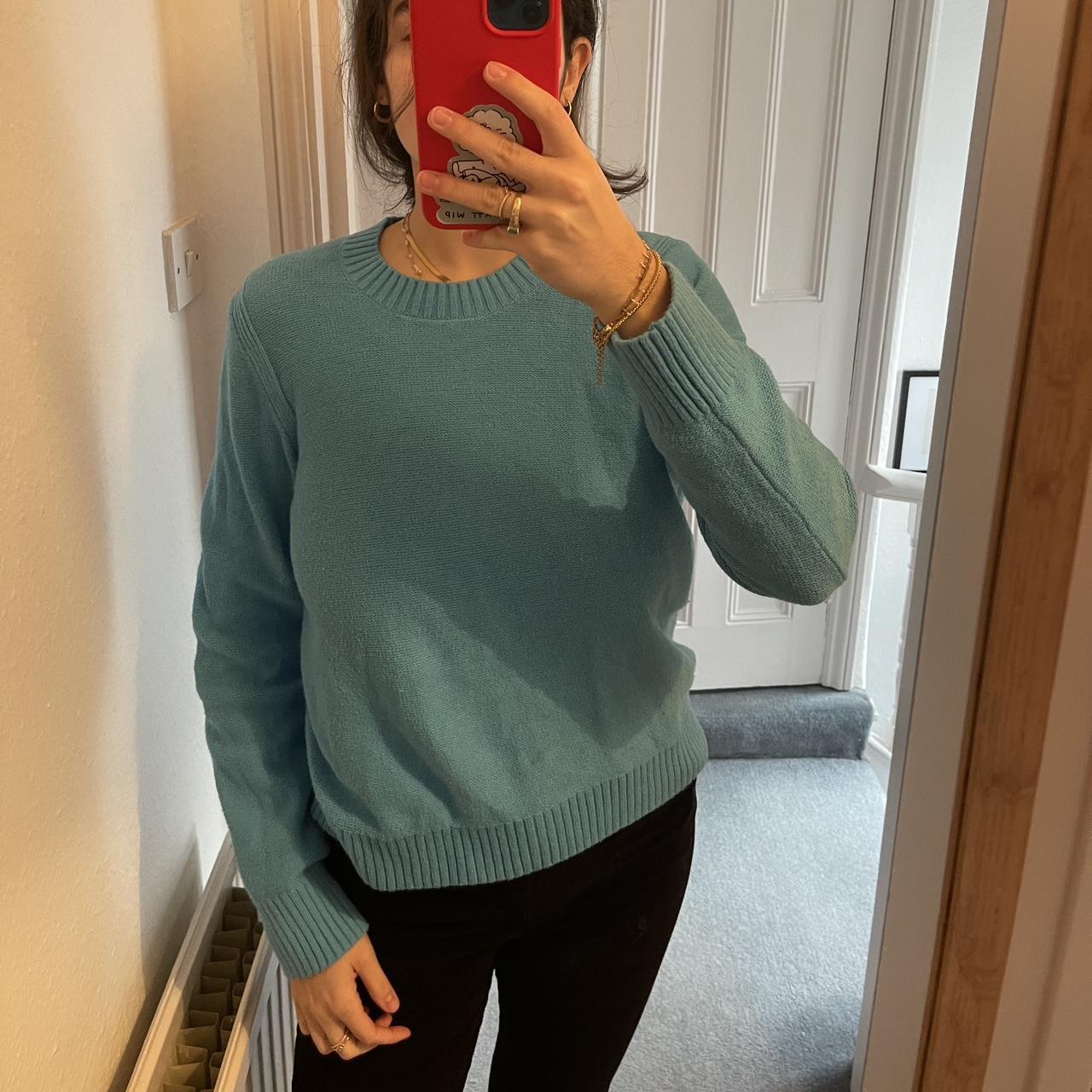 Bright blue jumper from banana republic Perfect... - Depop