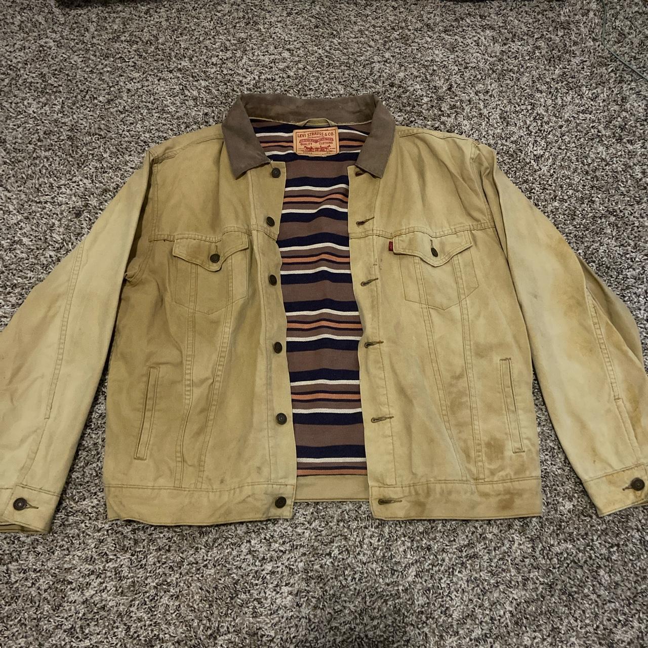 Levi Strauss jacket workwear Depop