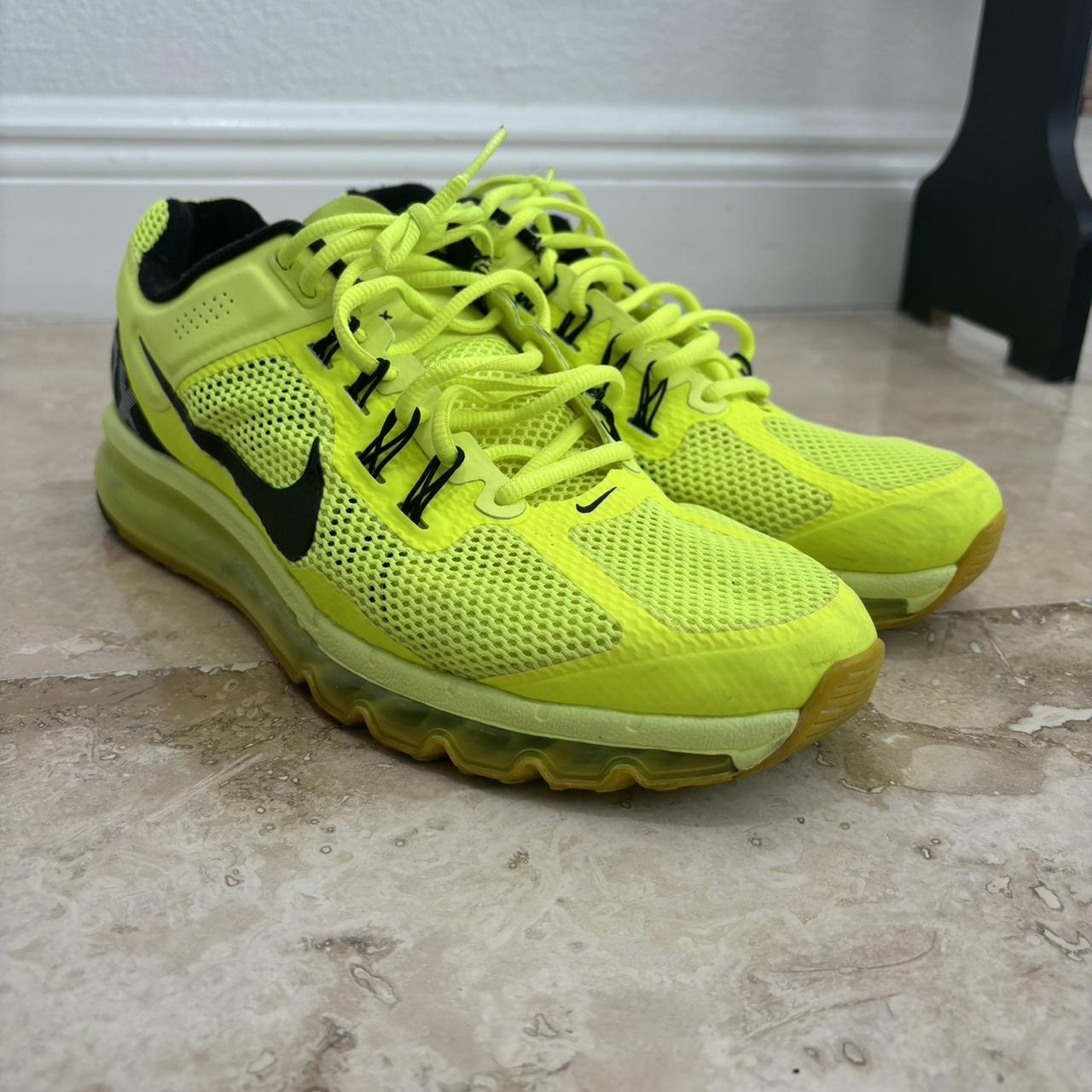 Men s Size 11.5 Nike Air Max 2013 Volt Yellow