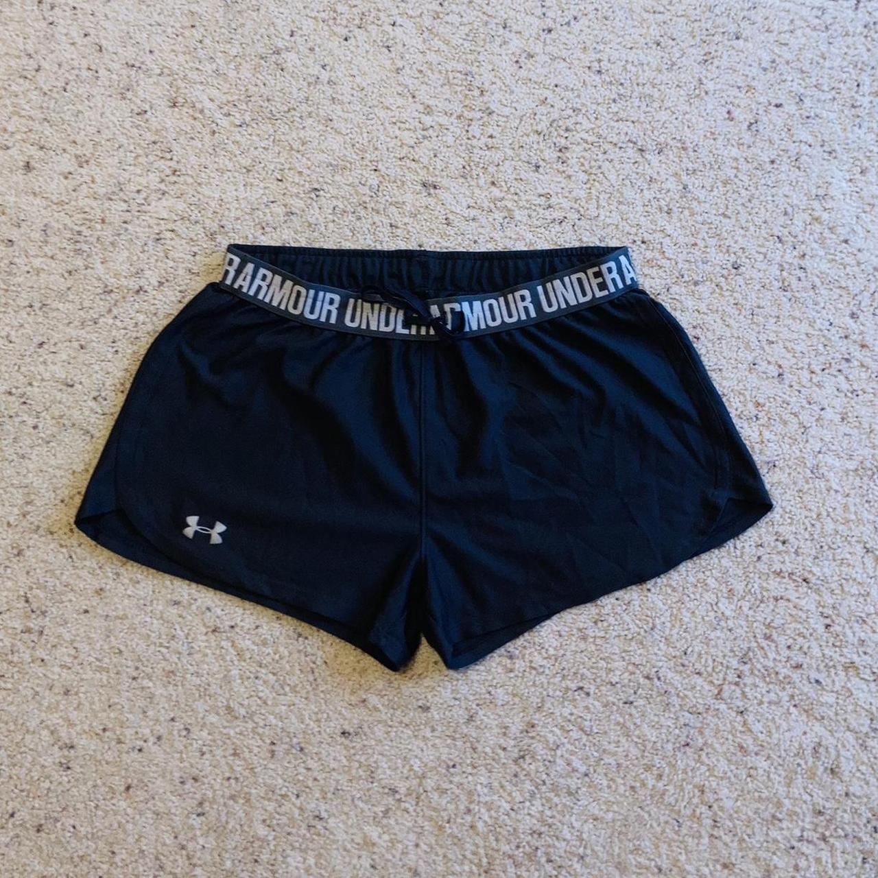 Under armor shorts These are a dark grey color Size... - Depop