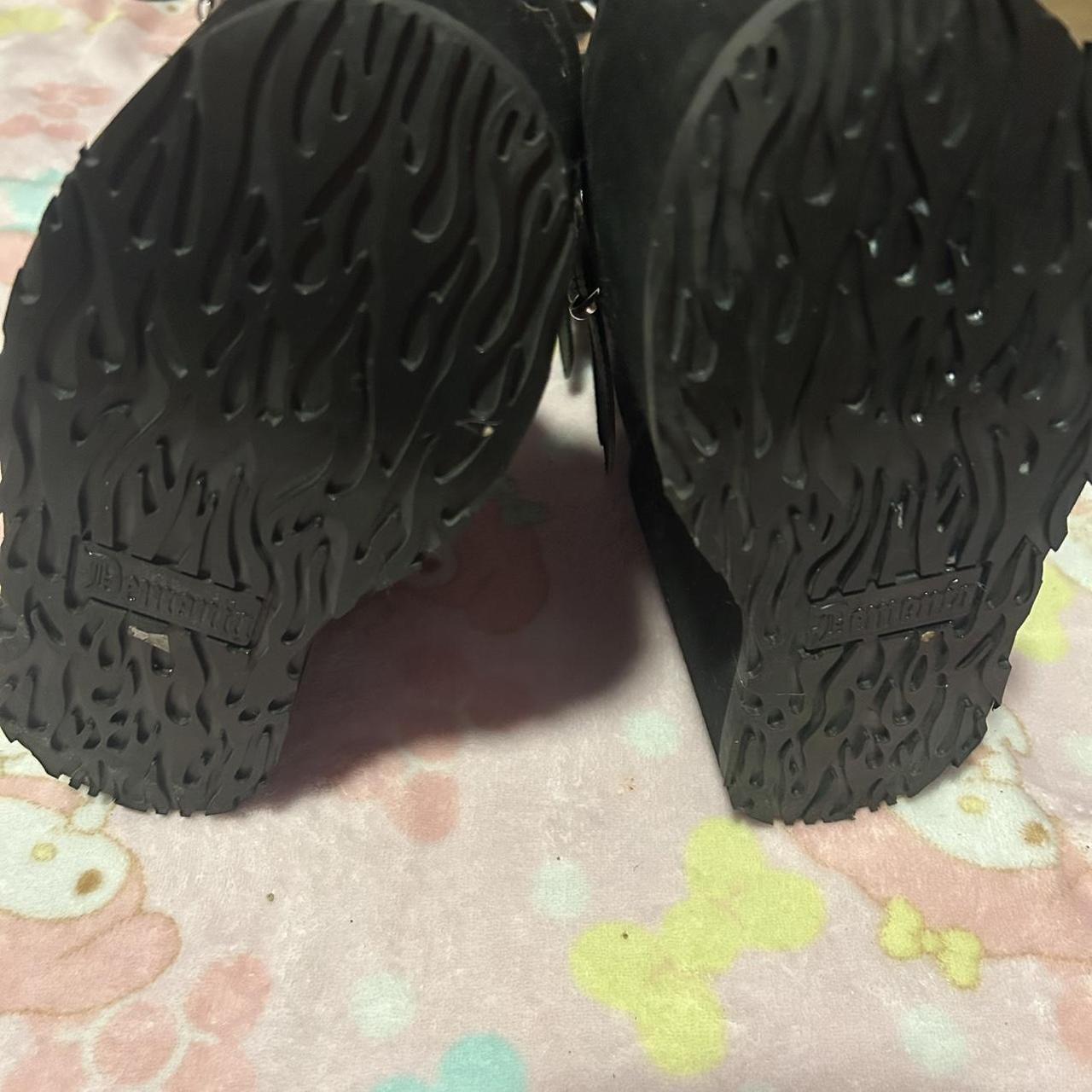 Demonia Women's Knee high Boots - Black - US 8 – … - image 6