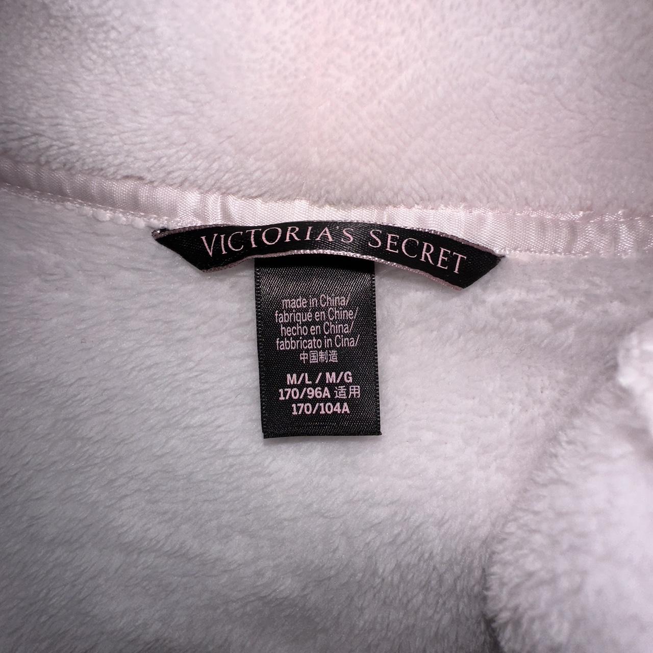 Victoria’s Secret Baby pink robe minor stains shown... - Depop