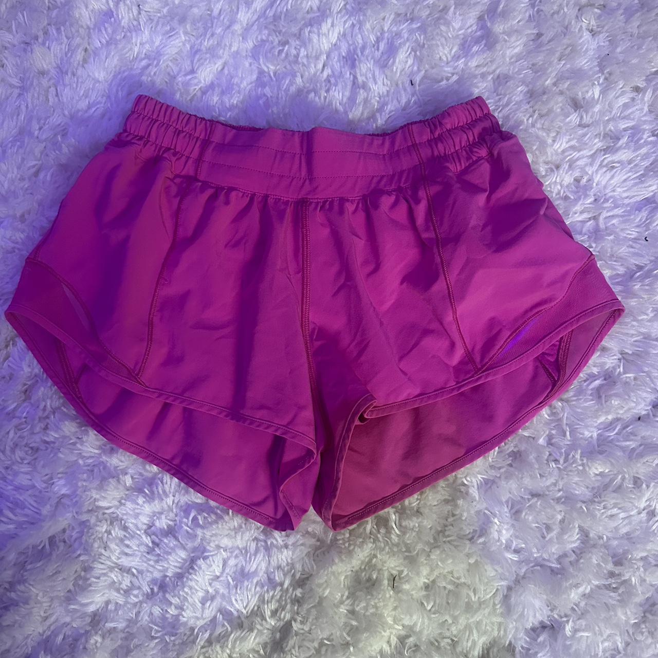 sonic pink lululemon hotty hot shorts 2.5in - Depop