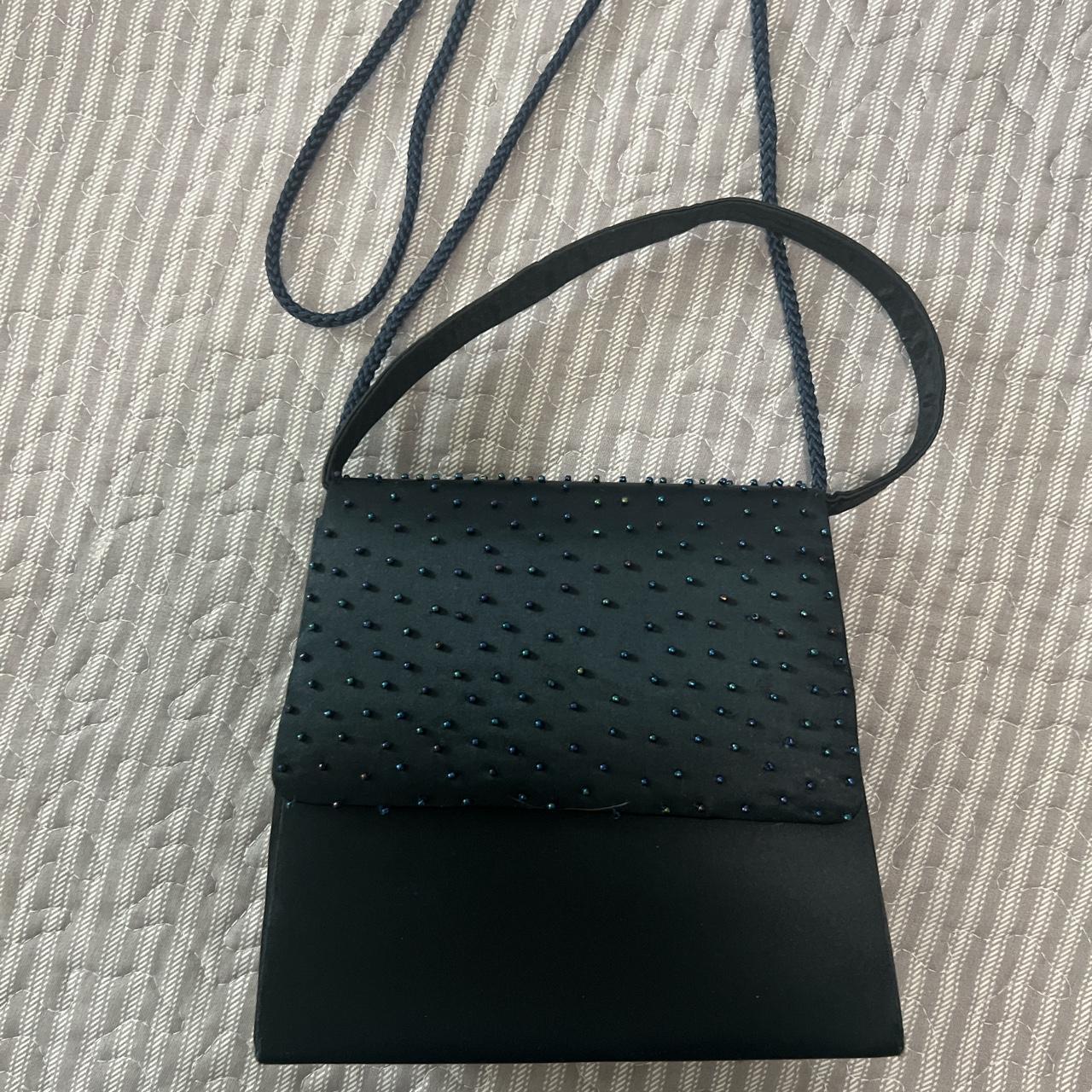 Sasha New York Navy beaded purse 🪩 NO PAYPAL... Depop