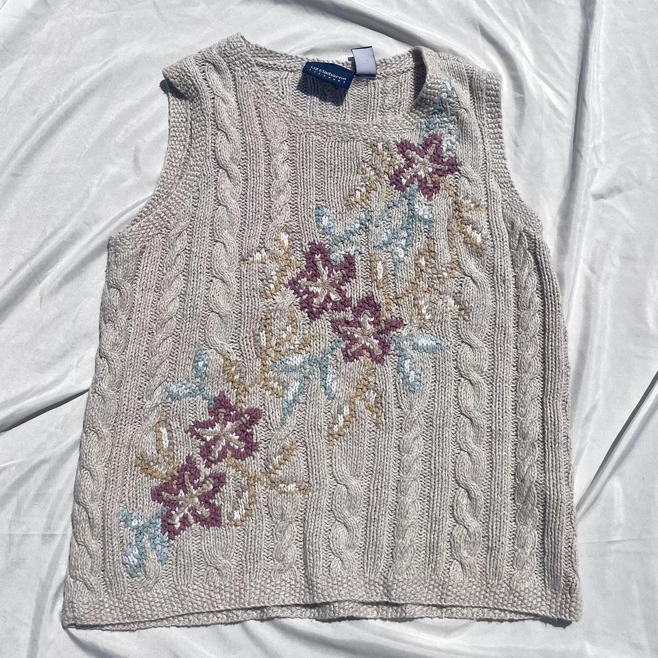 Liz claiborne outlet sweater vest