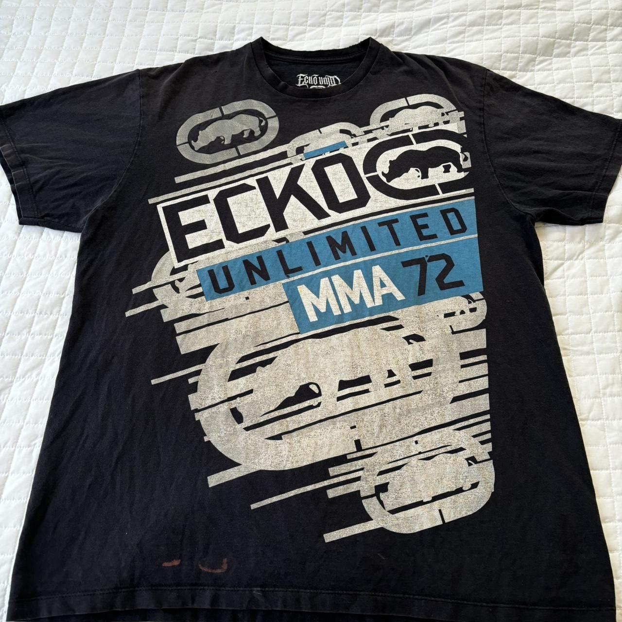 Vintage Ecko Unlimited MMA 72 tee Size XL bleach | Depop Vintage Ecko Unlimited MMA 72 tee Size XL bleach | Depop