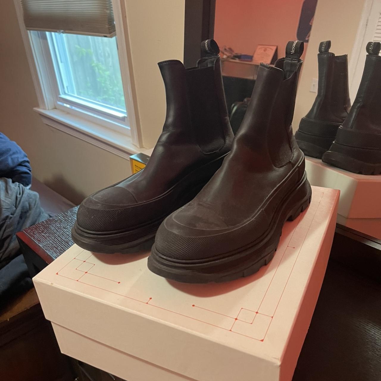 alexander mcqueen hiking boots