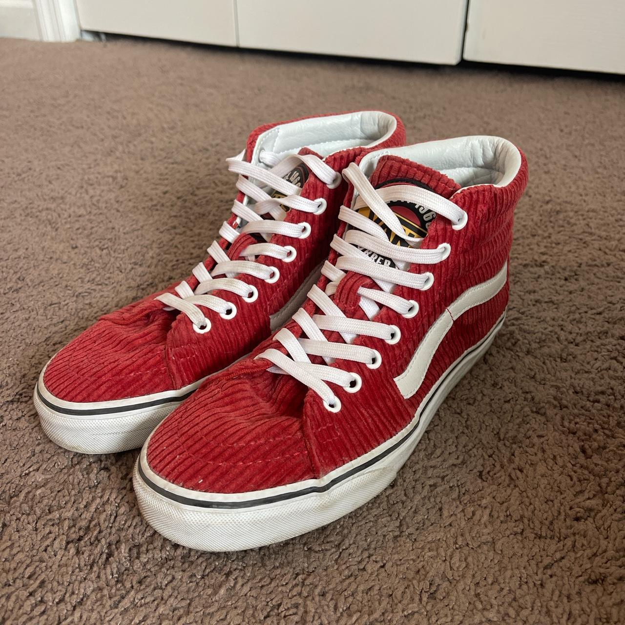 Vans corduroy high outlet tops