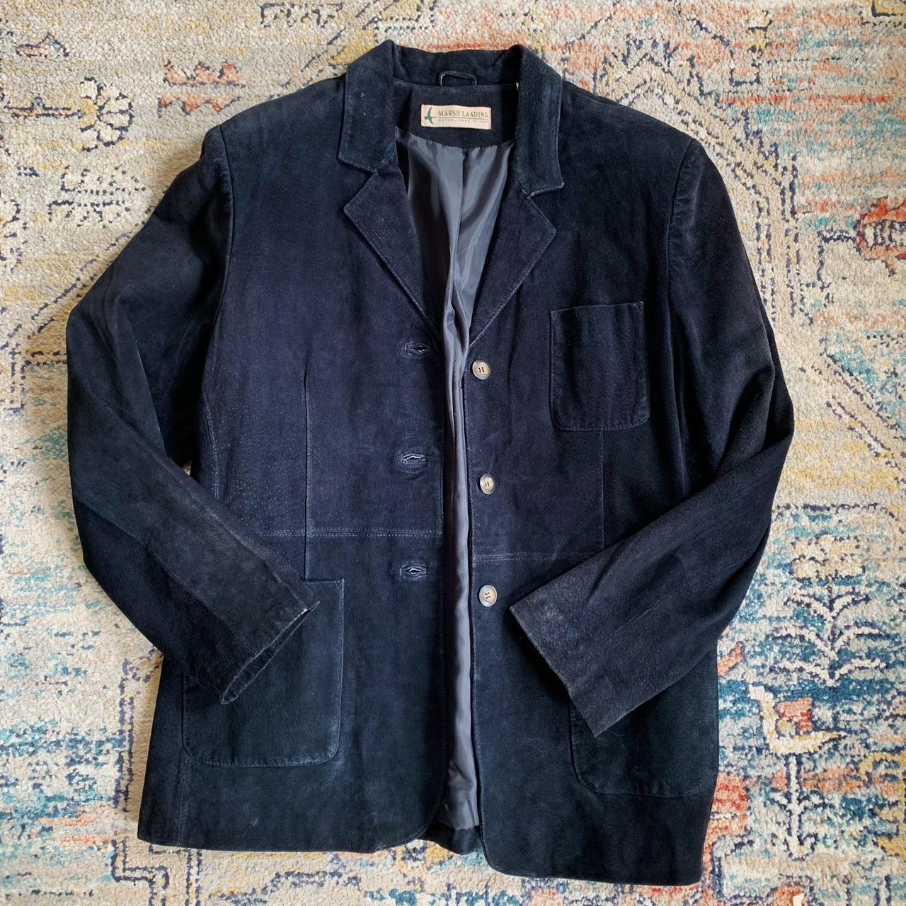 Women's Navy Jacket | Depop