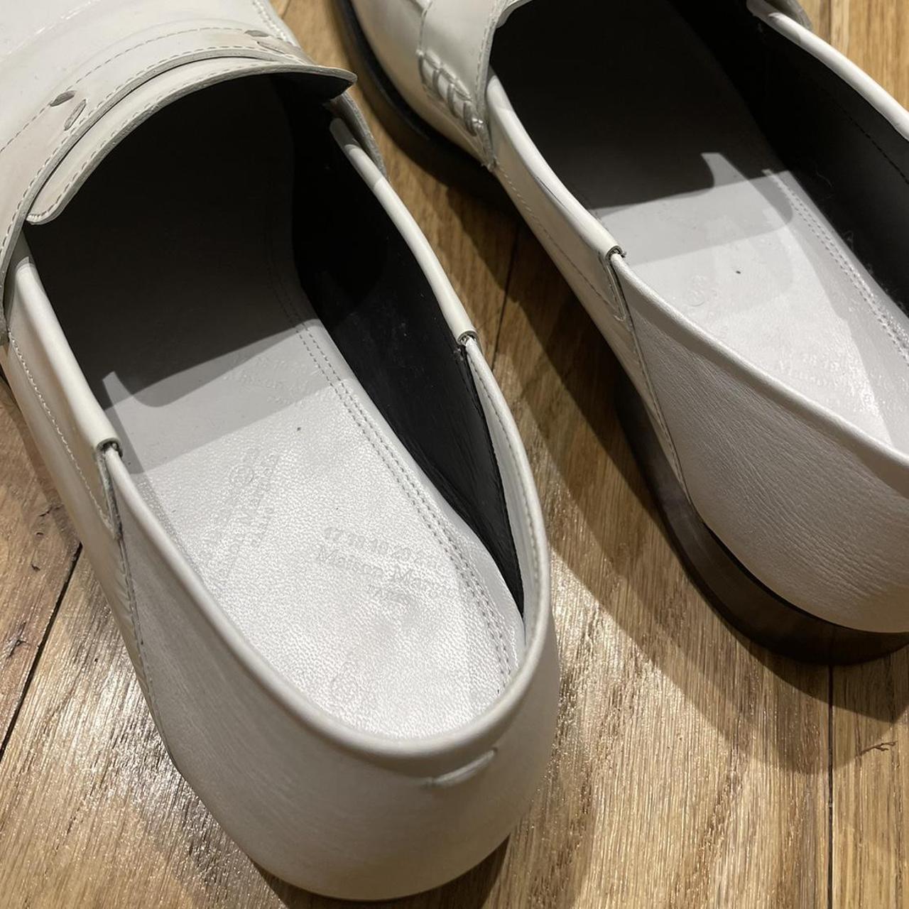 Maison Margiela Women's White Loafers (4)