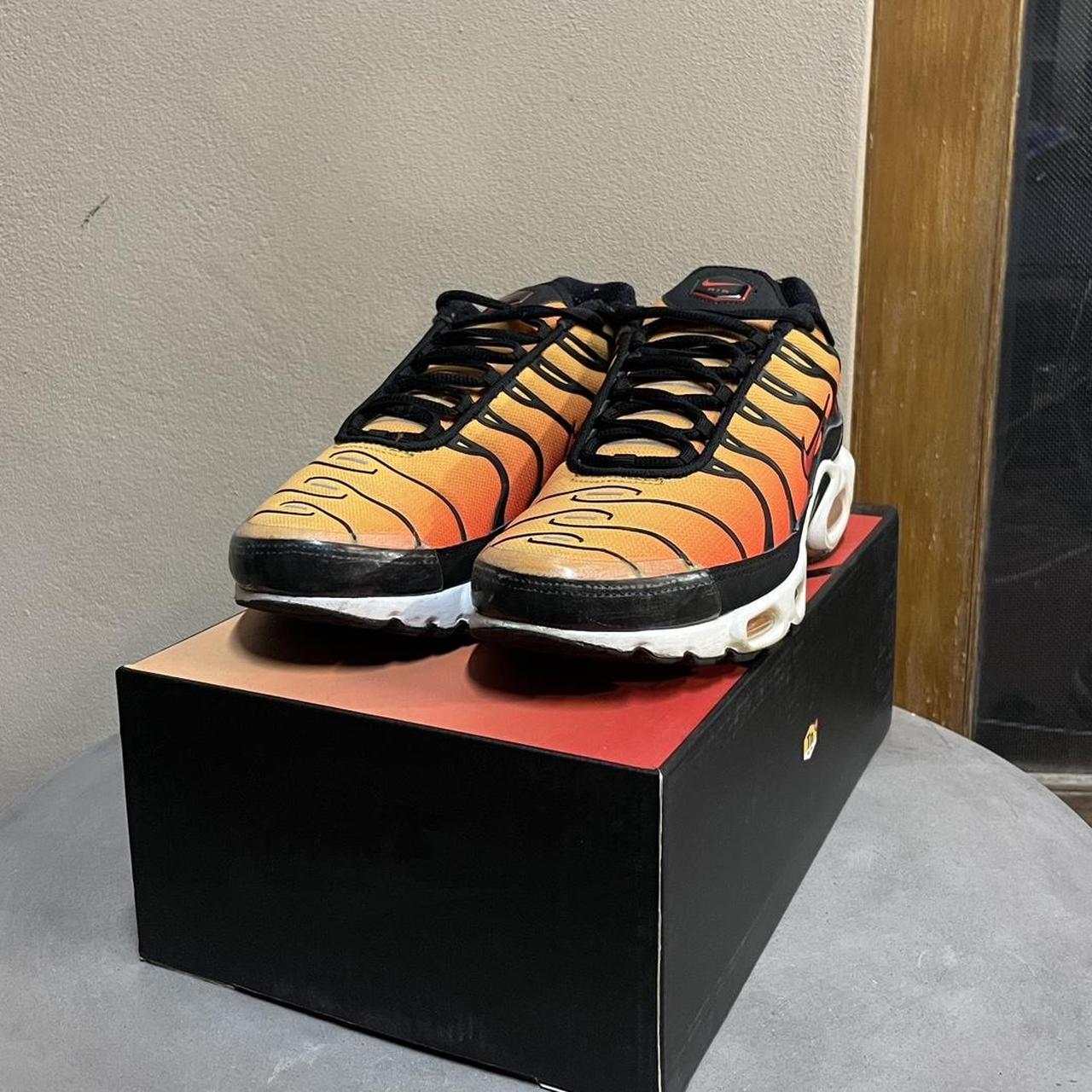 Orange Tn Tiger Enfant Nike Air Max 2018 Enfant Blanche Top