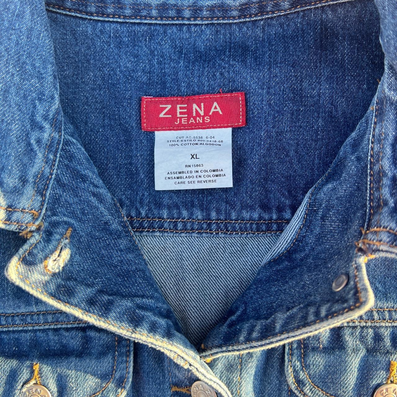 80???s vintage adorable zena jeans 100 cotton denim... Depop