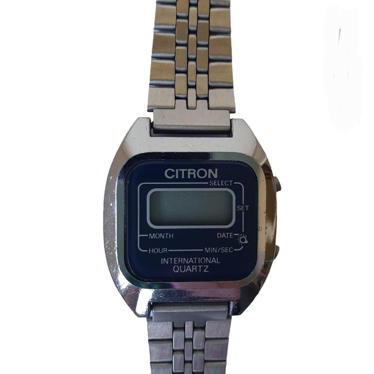 Citron international quartz online watch