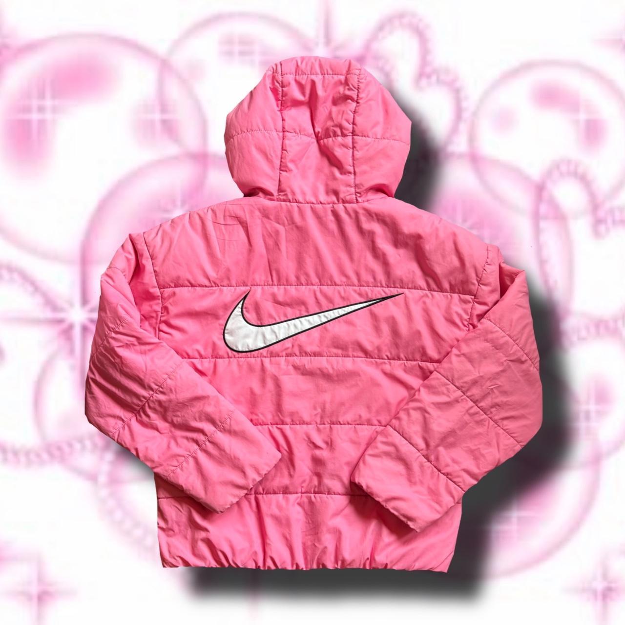 nike neon pink jacket
